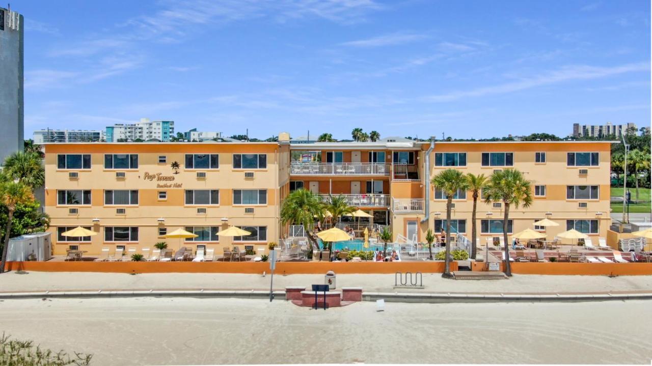 Page Terrace Beachfront Hotel St. Pete Beach Exteriör bild